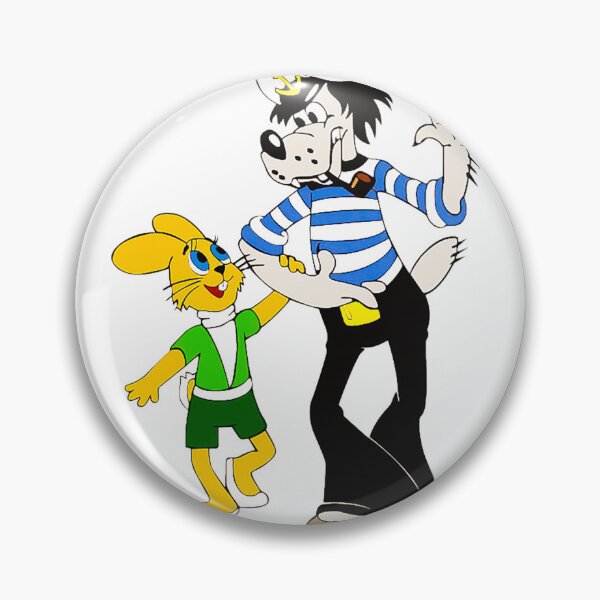 Item preview, Retro Wolf and Hare - Classic Nu Pogodi Cartoon Duo  designed and sold by Tokraz-art.