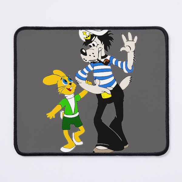 Item preview, Retro Wolf and Hare - Classic Nu Pogodi Cartoon Duo  designed and sold by Tokraz-art.