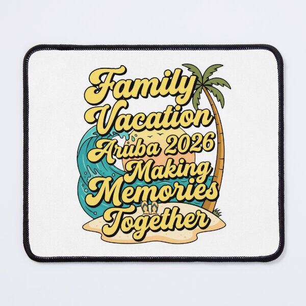 Item preview, matching family aruba trip 2026 tropical beach design designed and sold by ArtDesignTp.