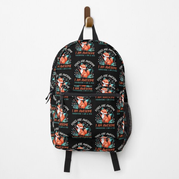 Item preview, Foxes Are Awesome I am Awesome Therefore I am A Fox Funny Fox Lover Gift Idea designed and sold by Redgiant87x.
