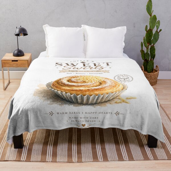 Item preview, Coffee & Sweet Swirls Vintage Watercolor Bakery Illustration designed and sold by Verycutethings.