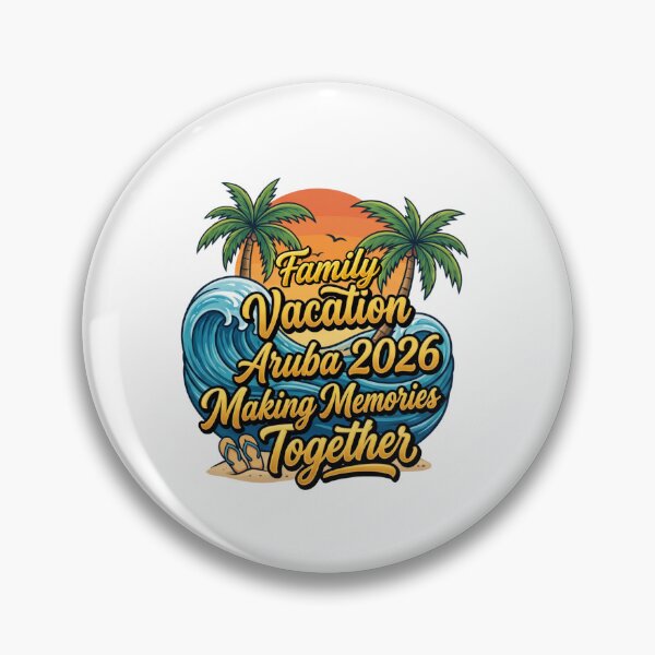 Item preview, aruba family vacation 2026 beach memories design designed and sold by ArtDesignTp.