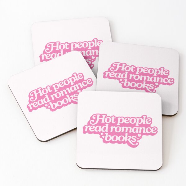 Item preview, Hot People Read Romance Books designed and sold by katreadsitshop.