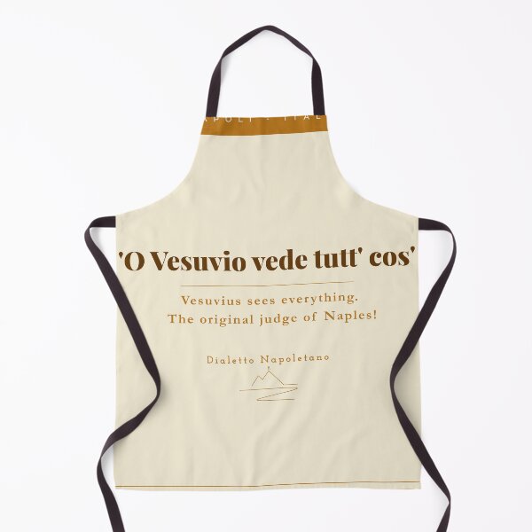 Item preview, O Vesuvio Vede Tutt Cos — Vesuvius Sees Everything Vintage Print Naples designed and sold by vesuviovibes.