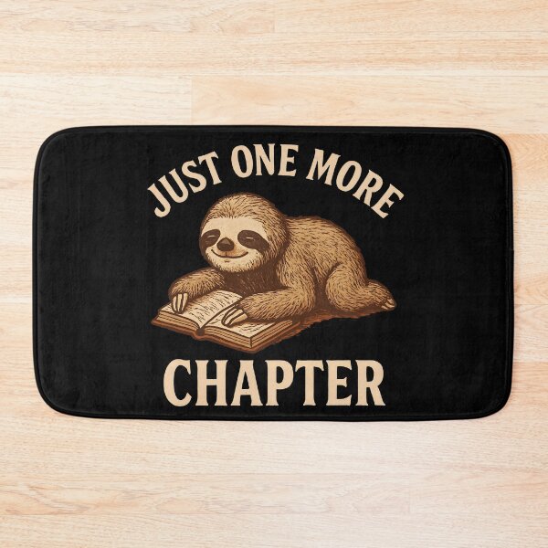 Item preview, Just One More Chapter Cute Sloth Reading Book designed and sold by Photo-Sphere101.