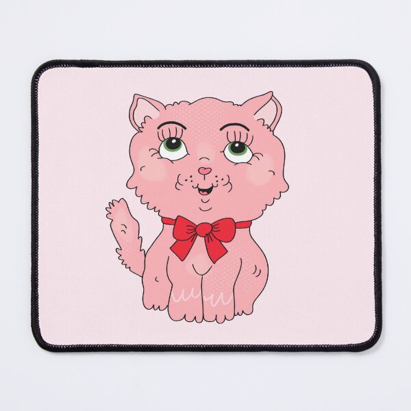 Item preview, Strawberry Milkshake the Kitty (Pink) designed and sold by yellowflowerhut.