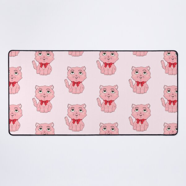 Item preview, Strawberry Milkshake the Kitty (Pink) designed and sold by yellowflowerhut.