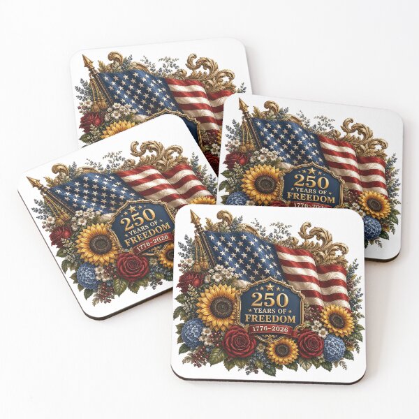 Item preview, 250 Years of Freedom USA Anniversary designed and sold by PetalGarden.
