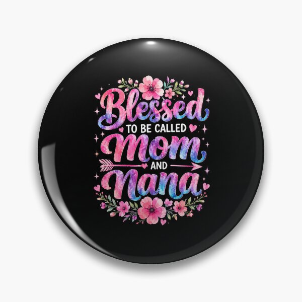 Item preview, Blessed To Be Called Mom And Nana Grandmother Mother Family Gift designed and sold by FormalDehyena.