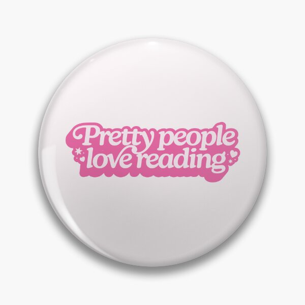 Item preview, Pretty People Love Reading designed and sold by katreadsitshop.