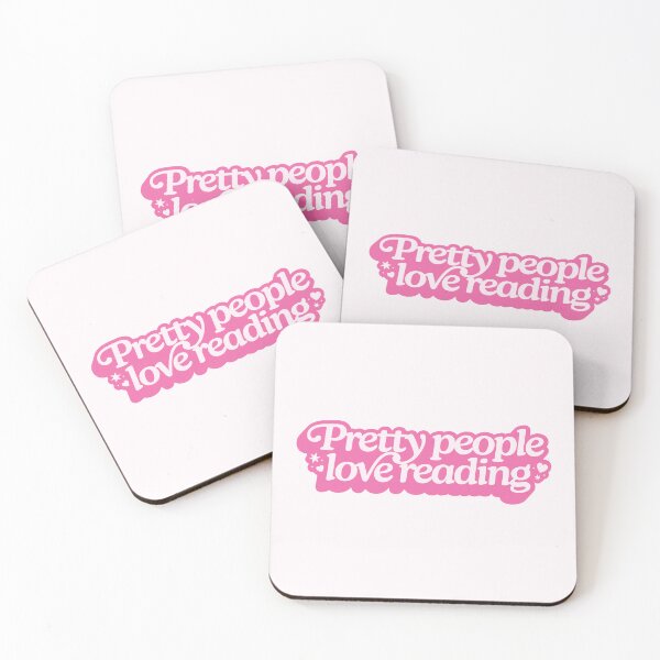Item preview, Pretty People Love Reading designed and sold by katreadsitshop.
