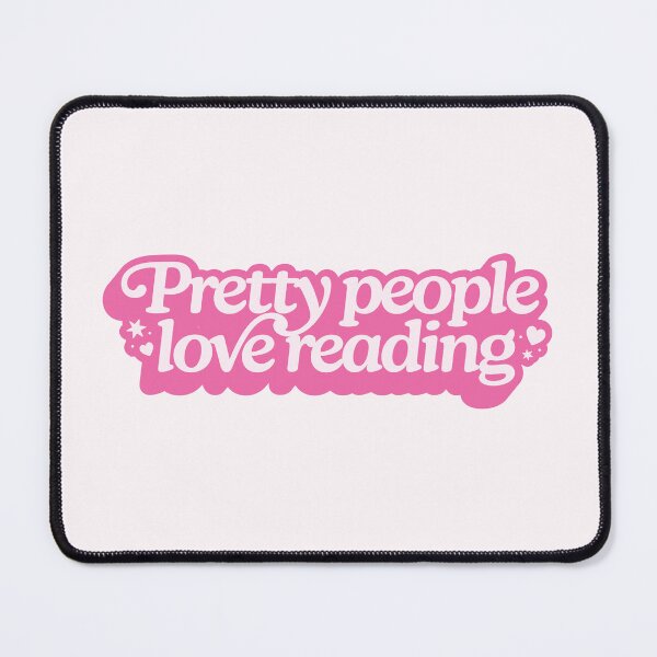 Item preview, Pretty People Love Reading designed and sold by katreadsitshop.