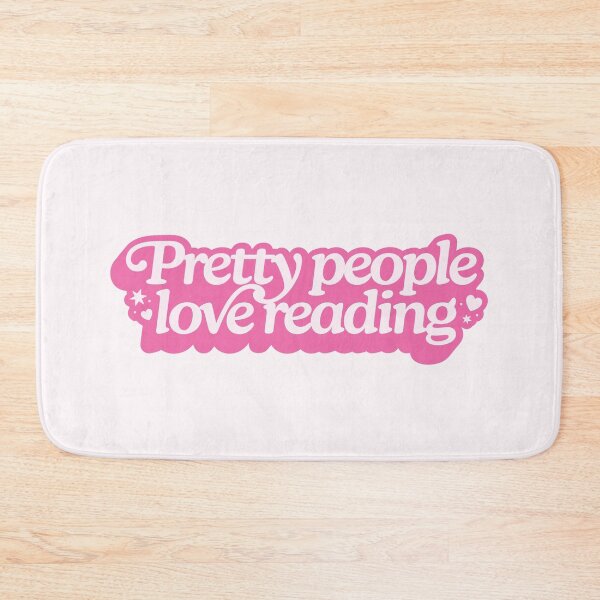 Item preview, Pretty People Love Reading designed and sold by katreadsitshop.