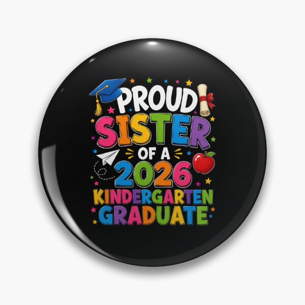 Item preview, Proud Sister Of A 2026 Kindergarten Graduate Family Celebration designed and sold by FormalDehyena.