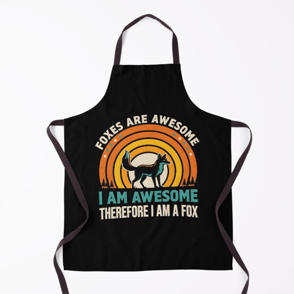 Item preview, Foxes Are Awesome I am Awesome Therefore I am A Fox Cute Animal Lover designed and sold by Redgiant87x.