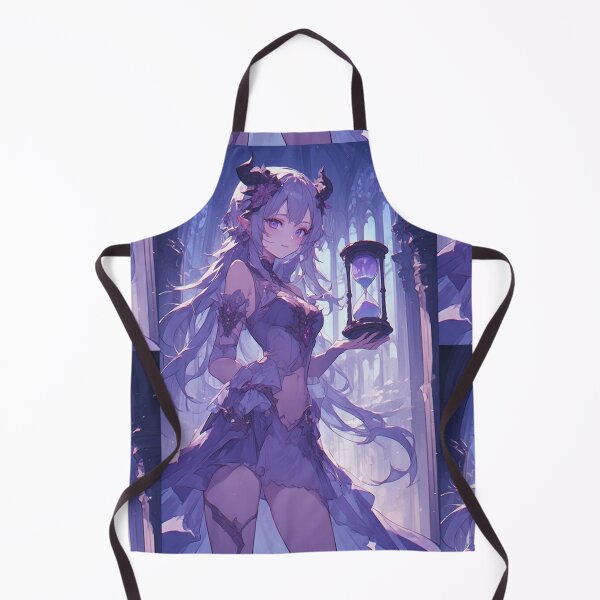 Item preview, Lilac demon girl with hourglass designed and sold by ArtsJulian.