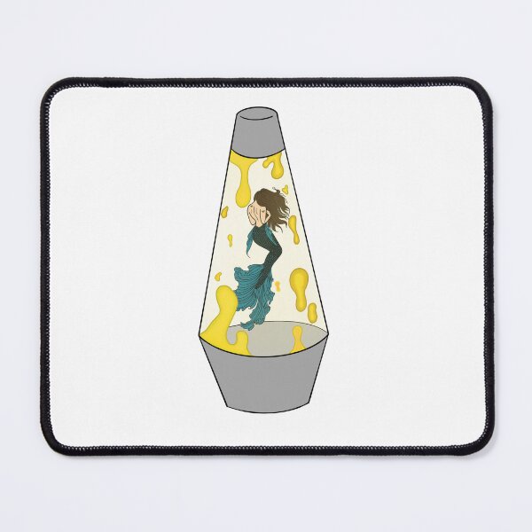 Item preview, Yellow lava mermaid  designed and sold by Designsbyleahhh.