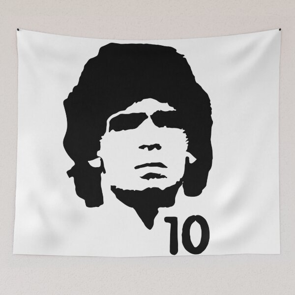 Item preview, Diego 10 Stencil Tribute - The Legends Collection designed and sold by blackink-design.