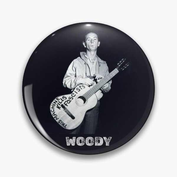 Item preview, Woody - This Machine Kills Fascists Guitar designed and sold by jalanc.