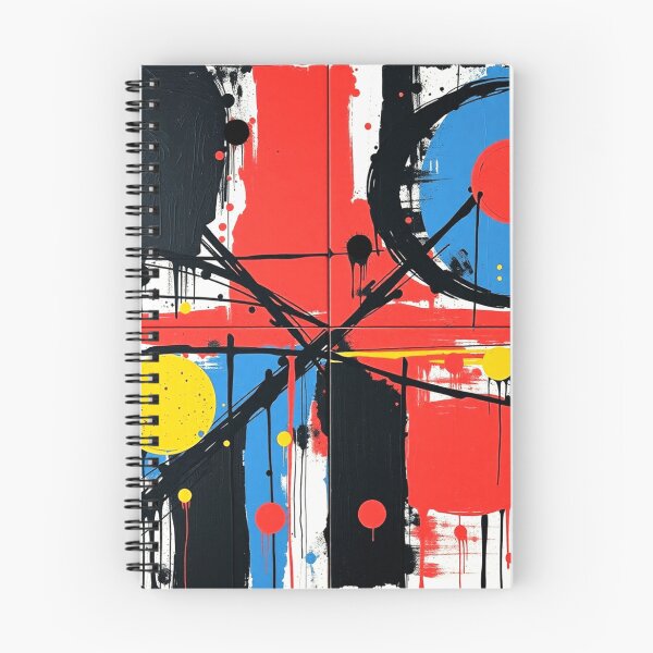 Item preview, celestial crossfire colorful geometric abstract design designed and sold by SmashingDeals.