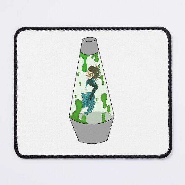 Item preview, Green lava mermaid designed and sold by Designsbyleahhh.