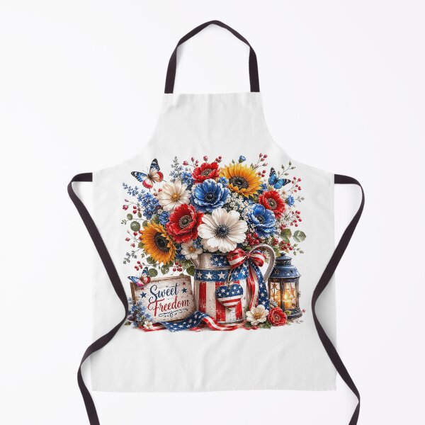 Item preview, Sweet Freedom Patriotic Floral Bouquet designed and sold by PetalGarden.