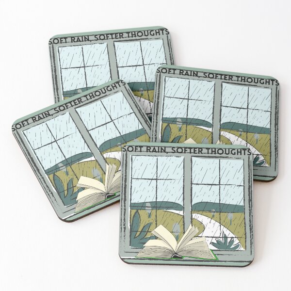 Item preview, Soft rain, softer thoughts designed and sold by creativityisfun.