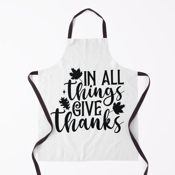 Item preview, In All Things Give Thanks - Cute Autumn Fall Season Leaves Thanksgiving Faith Gift designed and sold by FuzionRaptor.