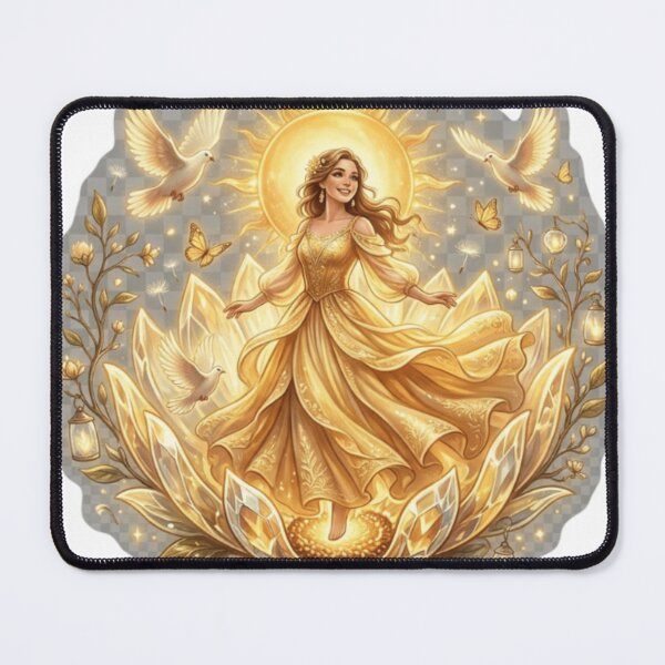Item preview, Golden Bloom Sticker designed and sold by Imaginarium of Chaos falcon88 .