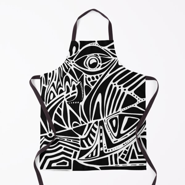 Item preview, Mystic Eye — Black and White Abstract Bold Eye Pattern designed and sold by kutsalo.