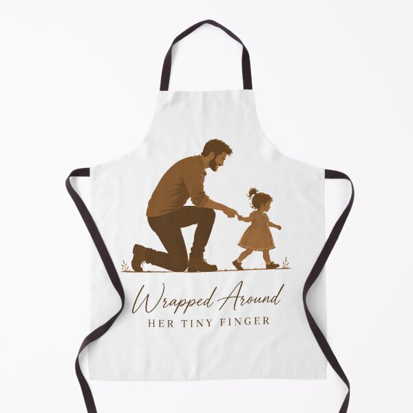 Item preview, Wrapped Around Her Tiny Finger Father's Day Gift designed and sold by AkkiVerse.