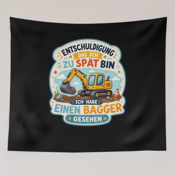 Item preview, Sorry I'm late, I saw an excavator. designed and sold by FreshPixelArt.