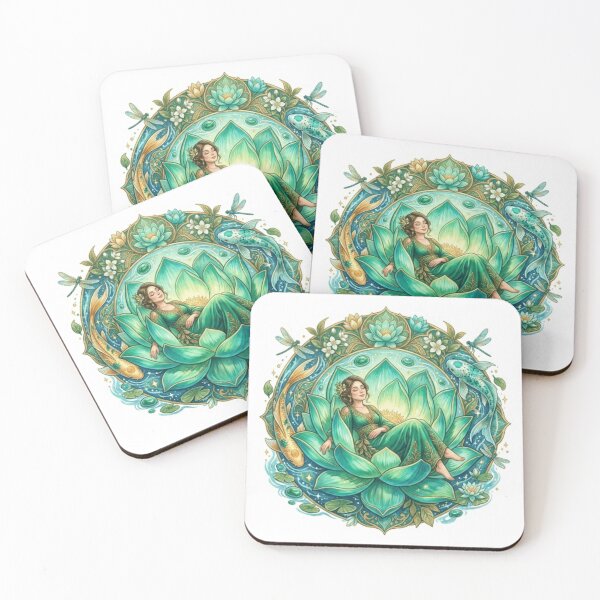 Item preview, Lotus Serenity Sticker designed and sold by Imaginarium of Chaos falcon88 .