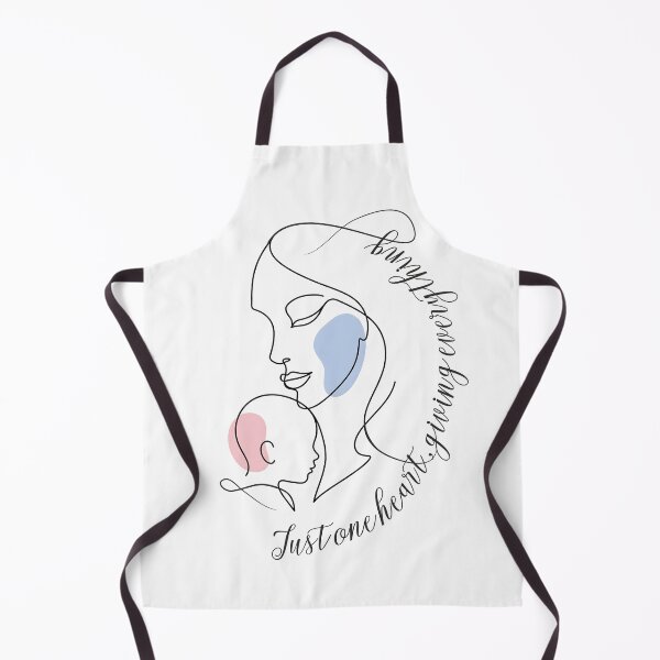 Item preview, One Heart Gives Everything – Single Mom Gift designed and sold by GraphicComet.