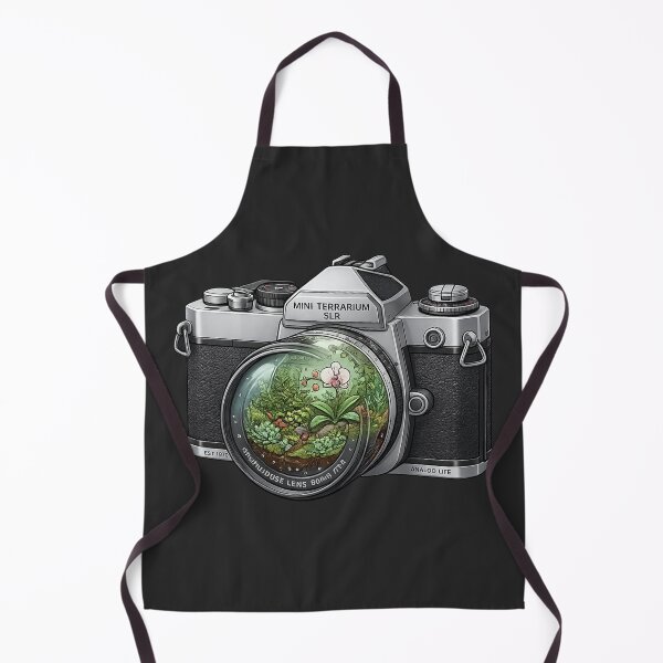 Item preview, Vintage SLR Camera Terrarium designed and sold by krish-prints.