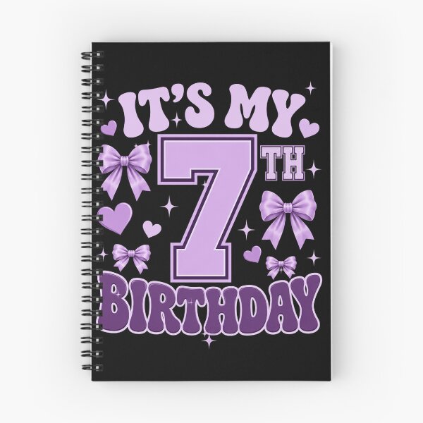 Item preview, It's My 7th Birthday Girl Celebration designed and sold by FormalDehyena.