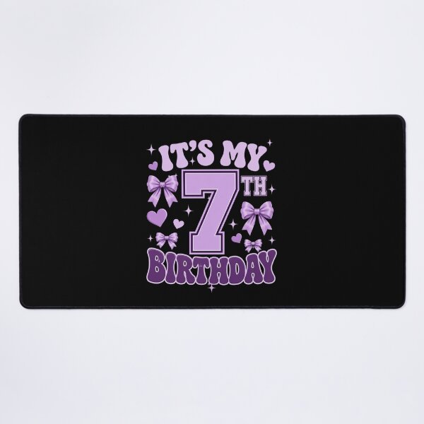 Item preview, It's My 7th Birthday Girl Celebration designed and sold by FormalDehyena.