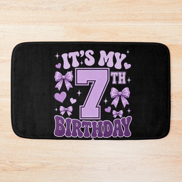 Item preview, It's My 7th Birthday Girl Celebration designed and sold by FormalDehyena.