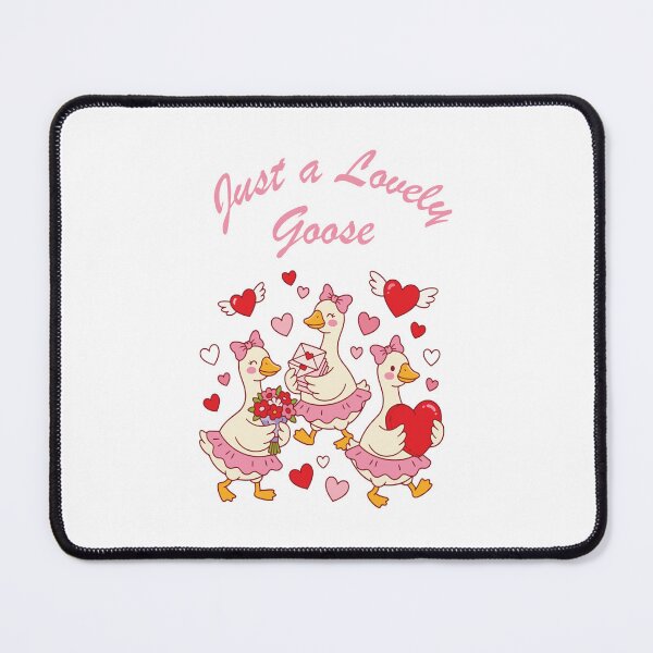 Item preview, Just a Lovely Goose Funny Valentine’s Day Goose T-Shirt designed and sold by artetotal.