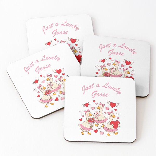 Item preview, Just a Lovely Goose Funny Valentine’s Day Goose T-Shirt designed and sold by artetotal.