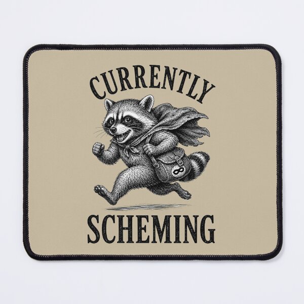 Item preview, Raccoon Scheming Meme Shirt – Chaotic Raccoon Cottagecore Goblincore Design designed and sold by Lichtisign.