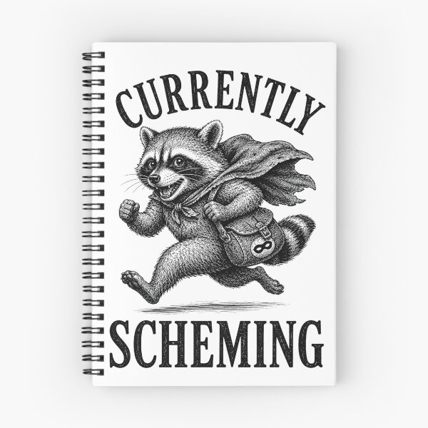 Item preview, Raccoon Scheming Meme Shirt – Chaotic Raccoon Cottagecore Goblincore Design designed and sold by Lichtisign.