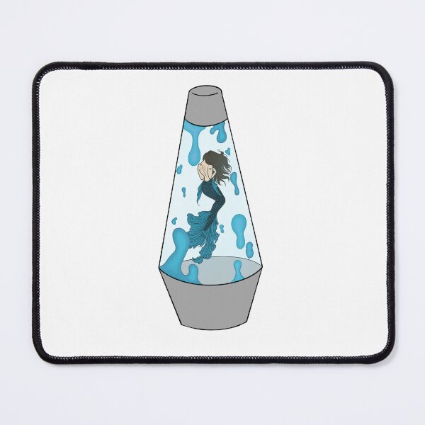 Item preview, Blue lava mermaid  designed and sold by Designsbyleahhh.