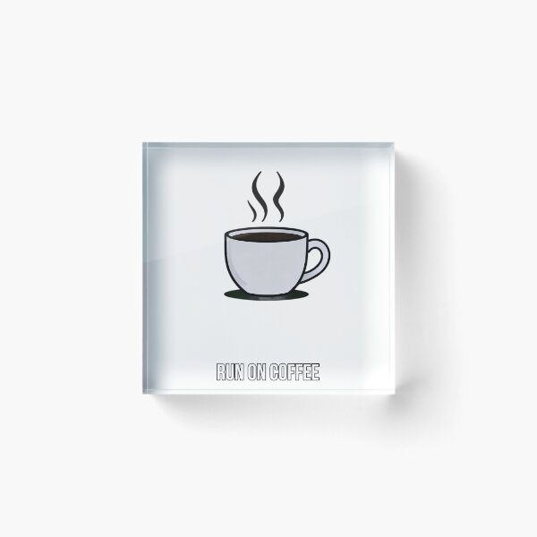 Item preview, Run On Coffee — Developer Humor Shirt designed and sold by OdinLabs.