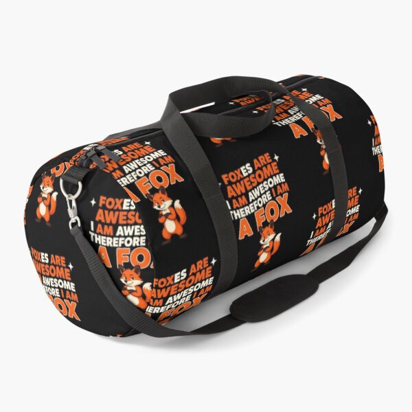 Item preview, Foxes Are Awesome I am Awesome Therefore I am A Fox Adorable Fox Lover designed and sold by Redgiant87x.