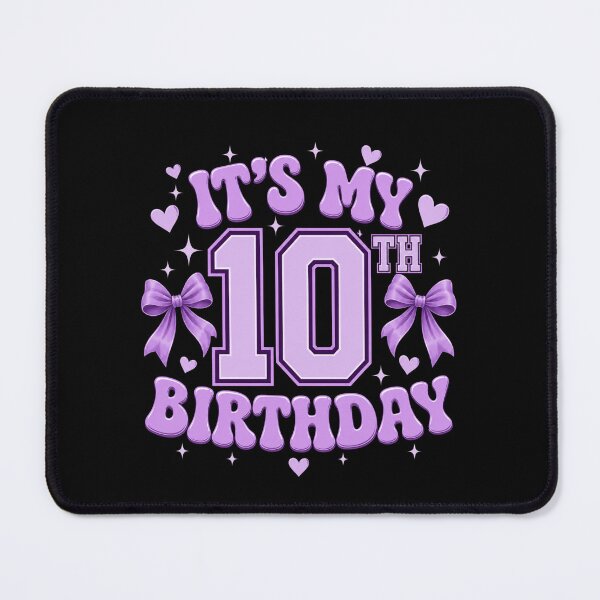 Item preview, It's My 10th Birthday Girl Ten Year Old Celebration designed and sold by FormalDehyena.