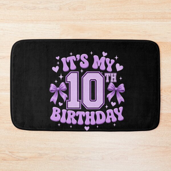 Item preview, It's My 10th Birthday Girl Ten Year Old Celebration designed and sold by FormalDehyena.