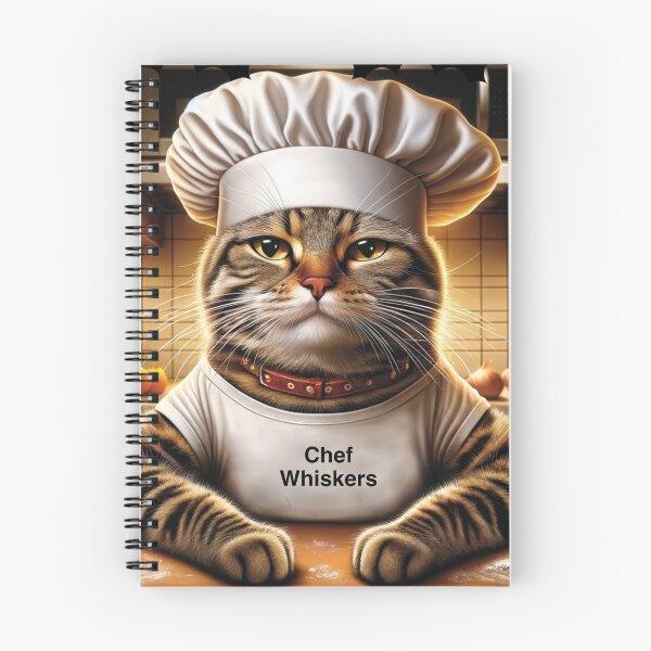 Item preview, Chef Whiskers Funny Cat Kitchen Art designed and sold by PlanetEye Designs.