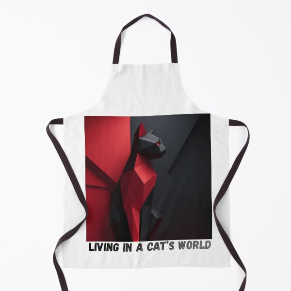 Item preview, Living in a cat's world designed and sold by OutOfTheBubble.
