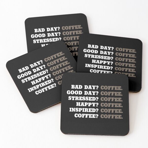 Item preview, Coffee Coffee Funny Caffeine Typography Graphic designed and sold by THAT-ONE-TEE.